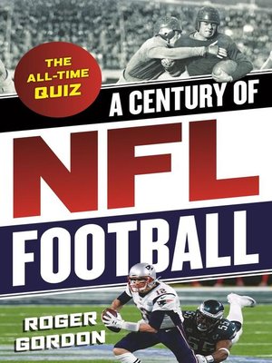 cover image of A Century of NFL Football
